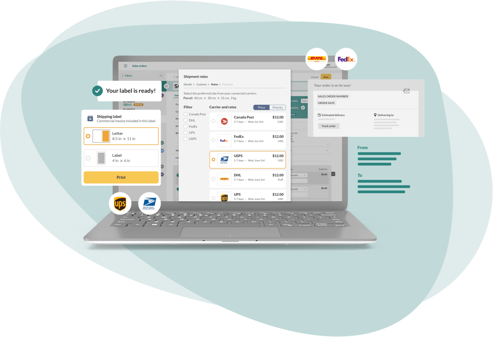 Marketing_Integrations_EasyPost_carriers_optim EasyPost helps inFlow customers ship with UPS, FedEx, DHL, and more