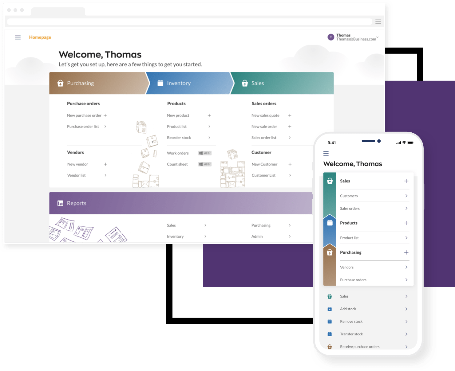 3 - mobile - UI elements - Welcome - optim