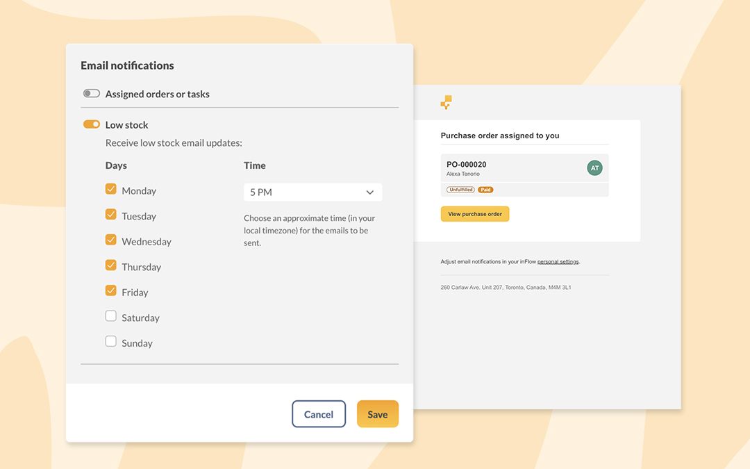 How Email Notifications Help You Proactively Manage Inventory