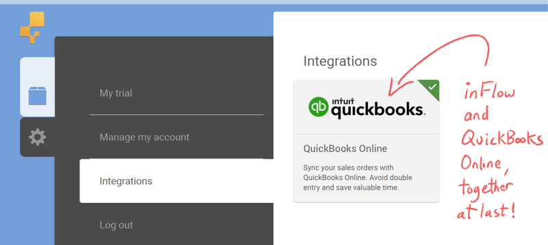 inFlow and QuickBooks Online, together at last!