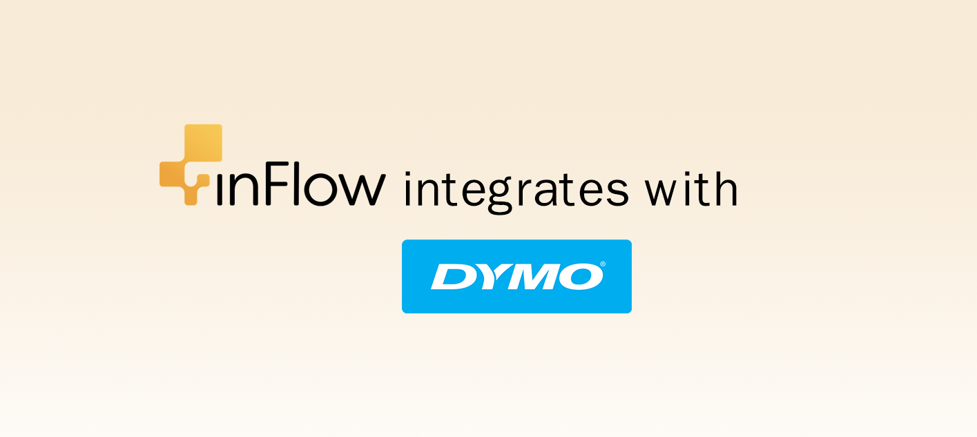 inFlow integrates with DYMO