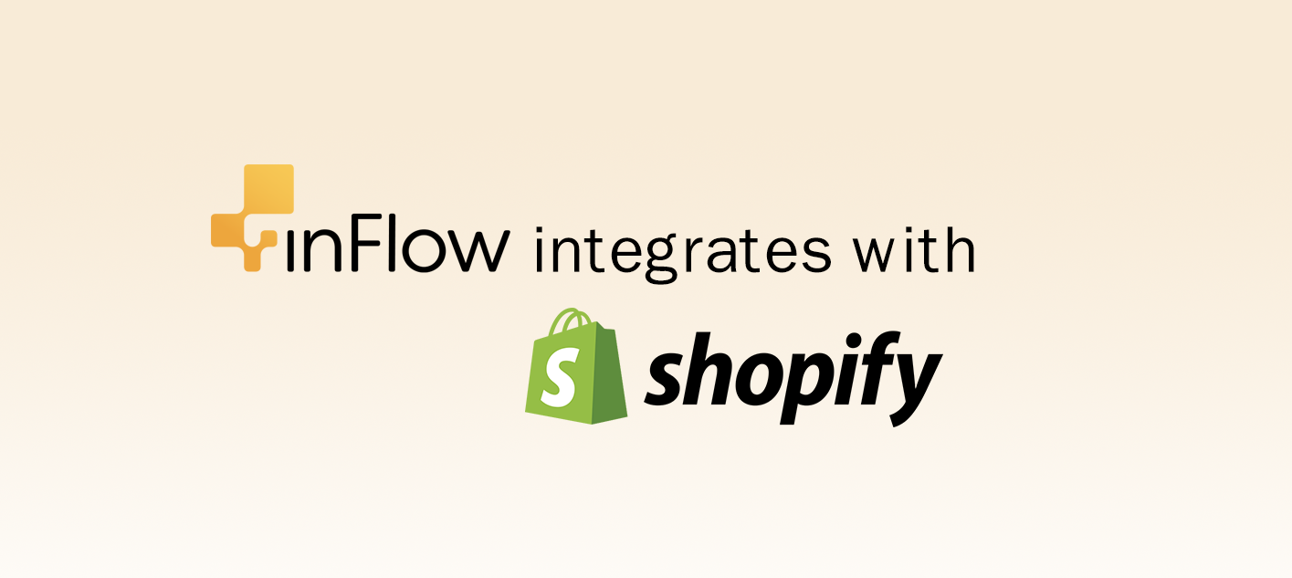 inFlow integrates with Shopify