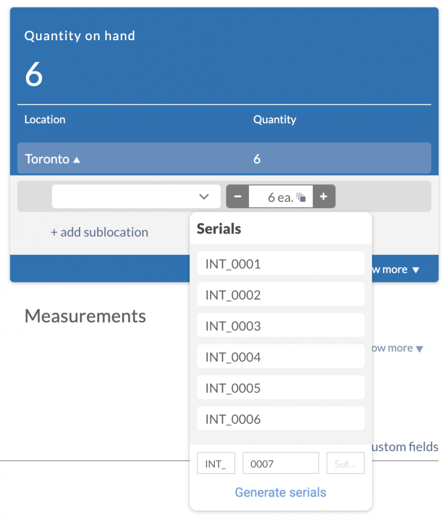 merge part multible part numbers in intuit pos