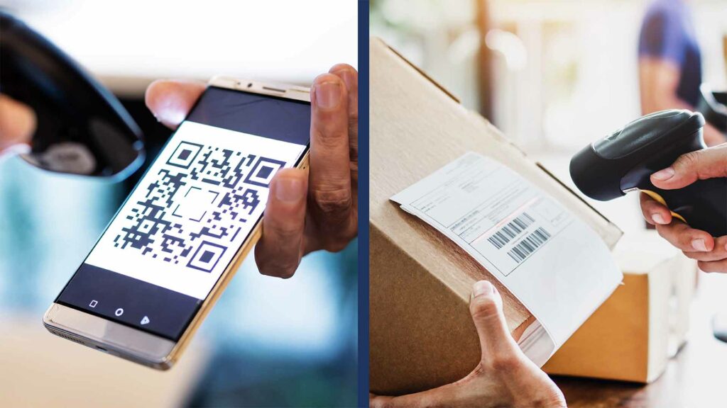 QR codes vs barcodes for inventory management