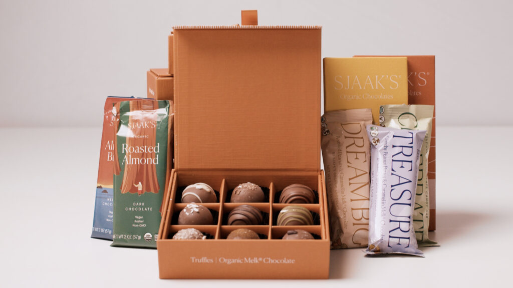Products by Sjaak's Organic Chocolates